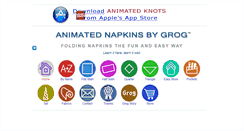 Desktop Screenshot of animatednapkins.com